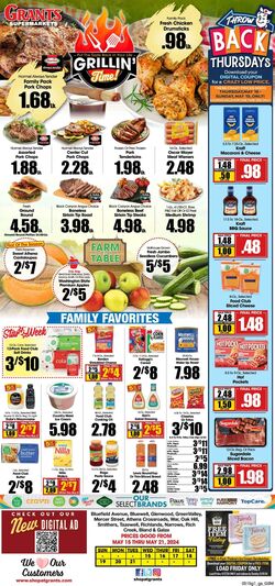 Weekly ad Grant's Supermarkets 05/22/2024 - 05/28/2024