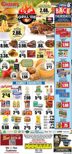 Weekly ad Grant's Supermarkets 04/24/2024 - 04/30/2024
