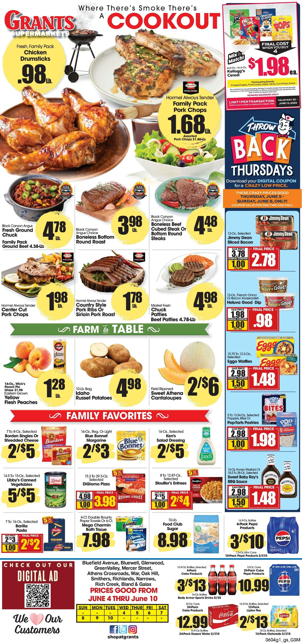 Weekly ad Grant's Supermarkets 06/04/2025 - 06/10/2025