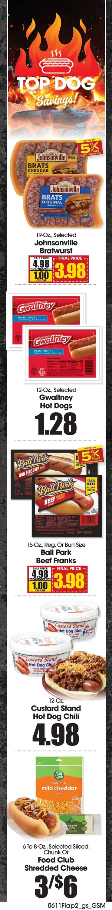 Weekly ad Grant's Supermarkets 06/11/2025 - 06/17/2025