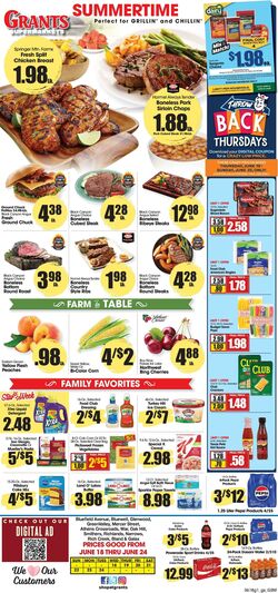Weekly ad Grant's Supermarkets 06/18/2025 - 06/24/2025
