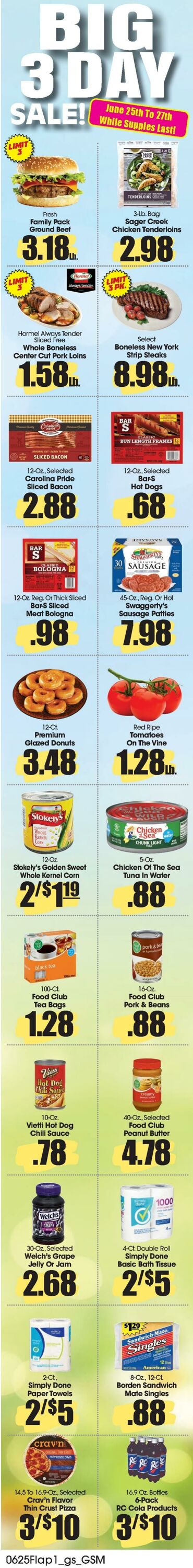 Weekly ad Grant's Supermarkets 06/25/2025 - 07/01/2025