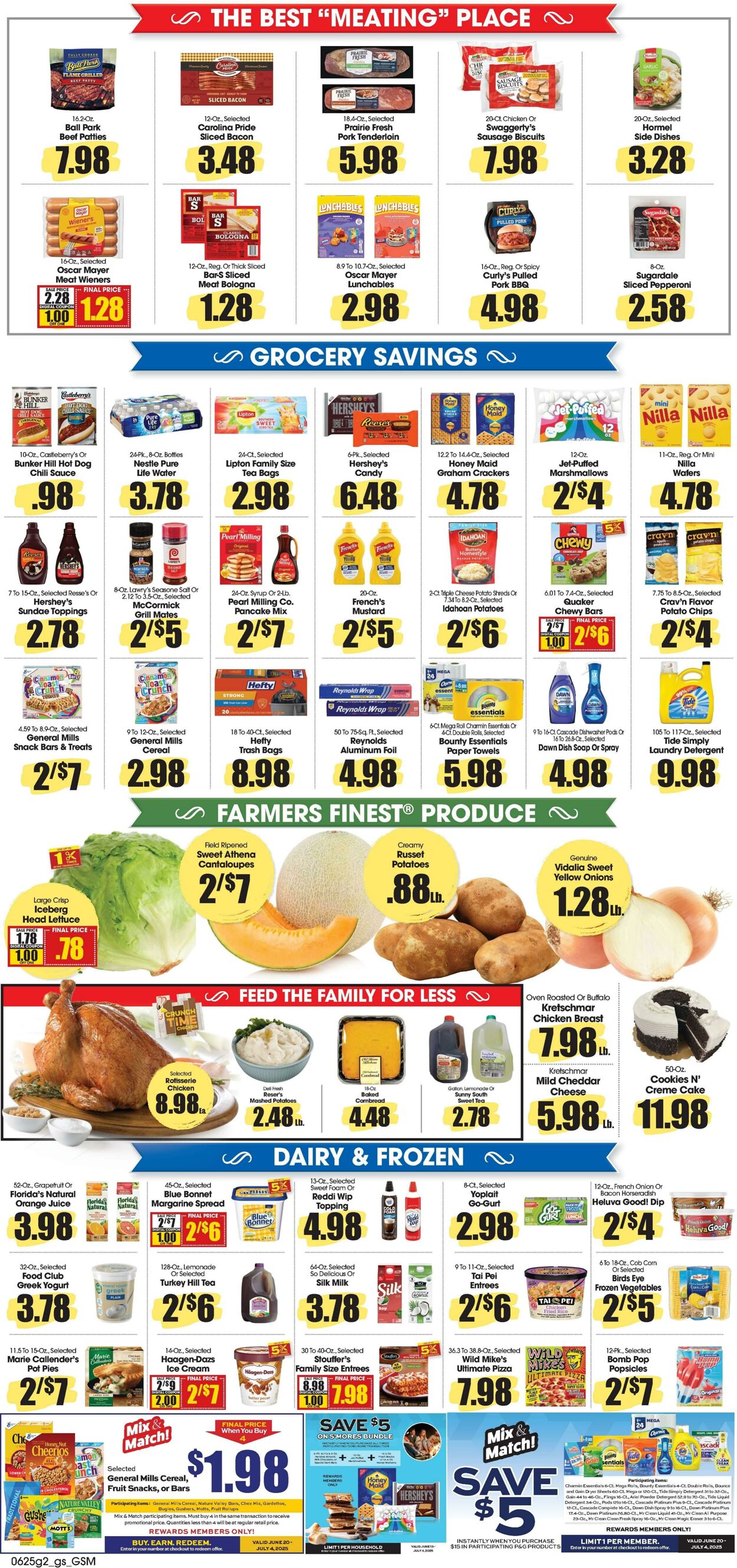 Weekly ad Grant's Supermarkets 06/25/2025 - 07/01/2025
