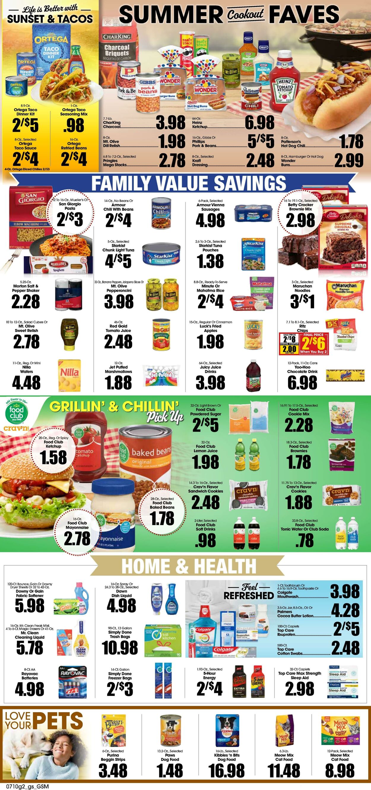 Weekly ad Grant's Supermarkets 07/10/2024 - 07/16/2024