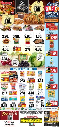 Weekly ad Grant's Supermarkets 07/03/2024 - 07/09/2024
