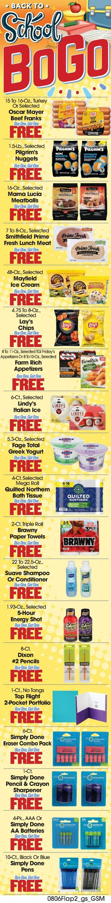 Weekly ad Grant's Supermarkets 08/06/2025 - 08/12/2025