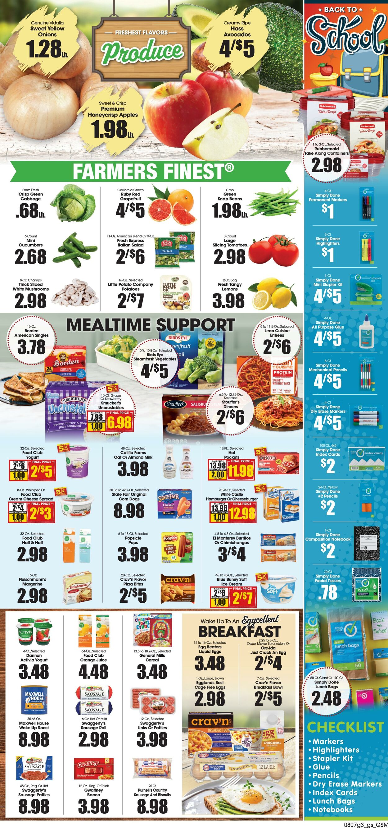 Weekly ad Grant's Supermarkets 08/07/2024 - 08/13/2024