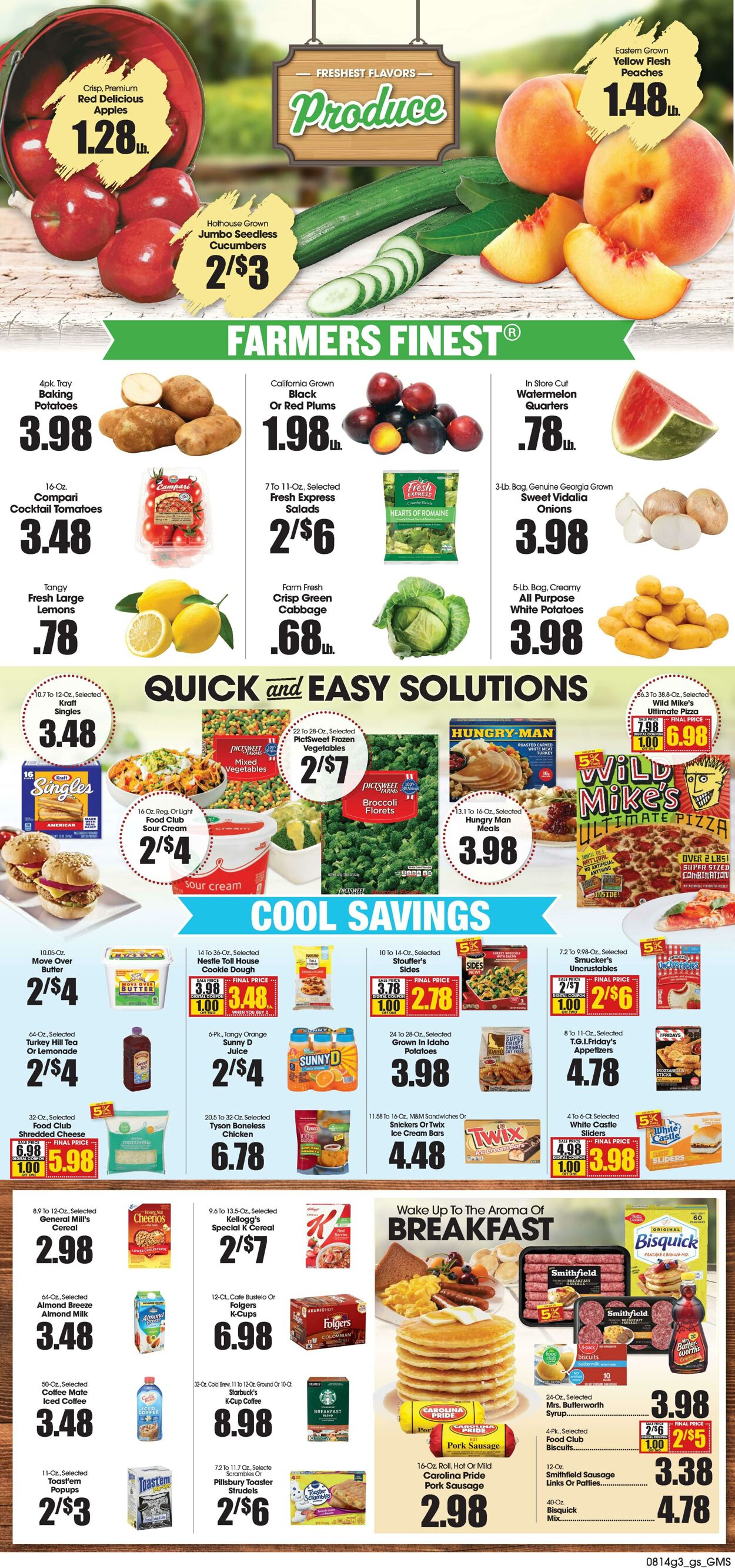 Weekly ad Grant's Supermarkets 08/14/2024 - 08/20/2024