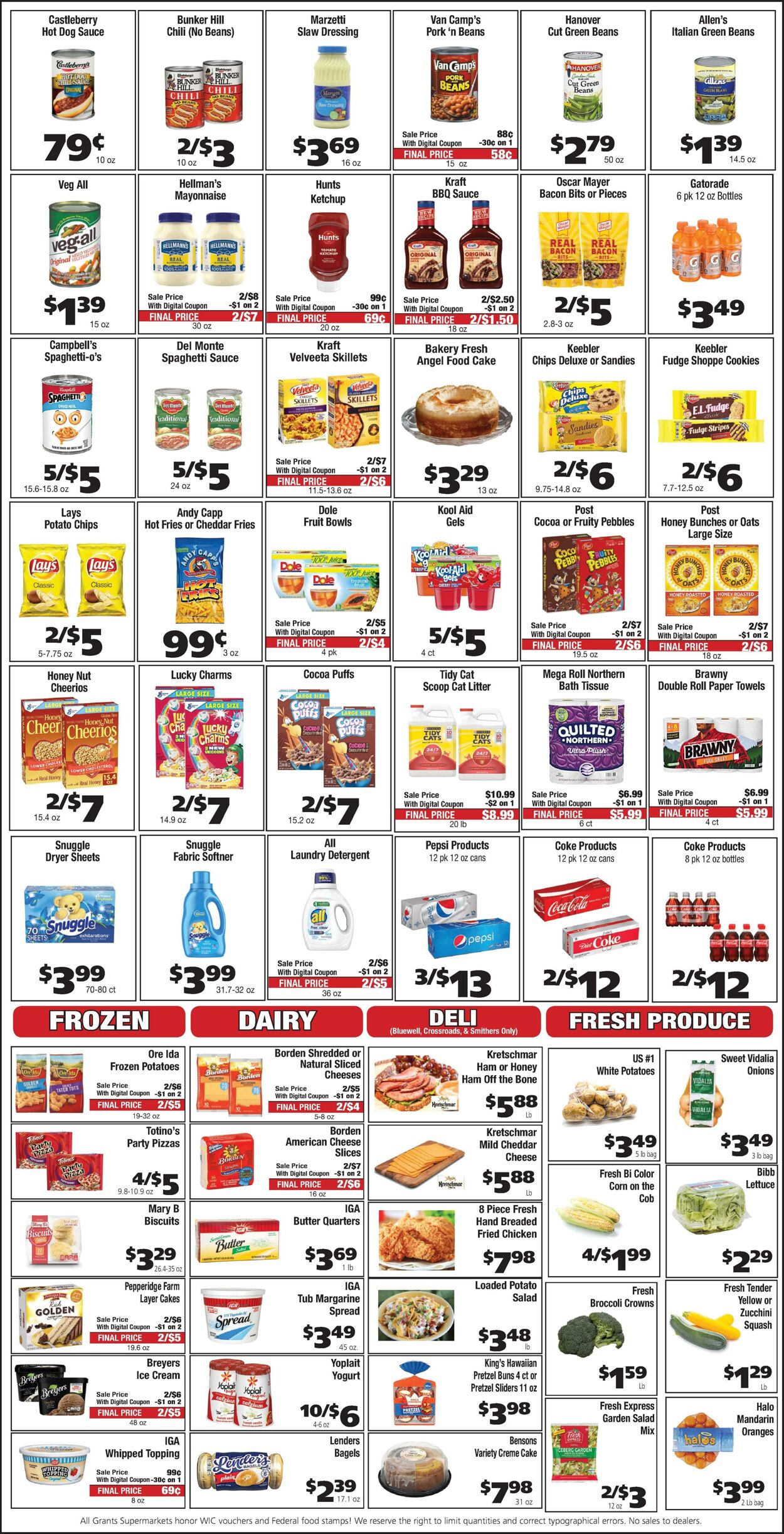 Weekly ad Grant's Supermarkets 08/24/2022 - 08/30/2022
