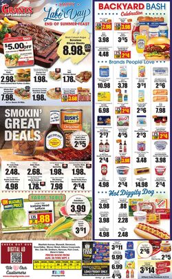 Weekly ad Grant's Supermarkets 08/14/2024 - 08/20/2024