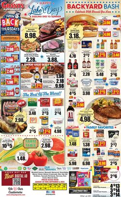Weekly ad Grant's Supermarkets 08/30/2023 - 09/05/2023