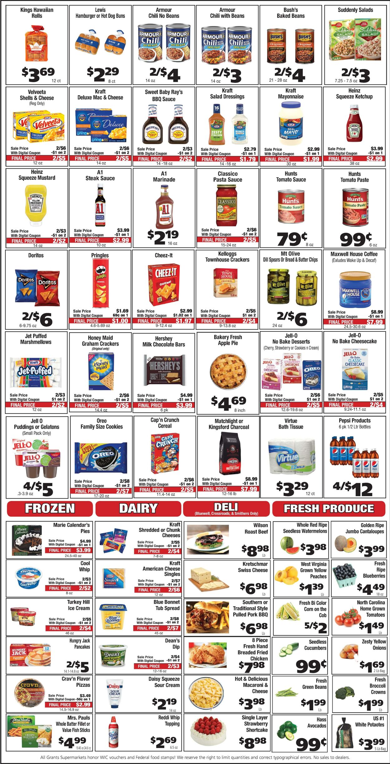 Weekly ad Grant's Supermarkets 08/31/2022 - 09/06/2022