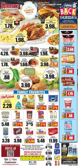 Weekly ad Grant's Supermarkets 08/14/2024 - 08/20/2024