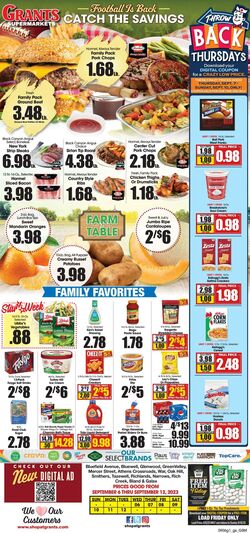 Weekly ad Grant's Supermarkets 09/06/2023 - 09/12/2023