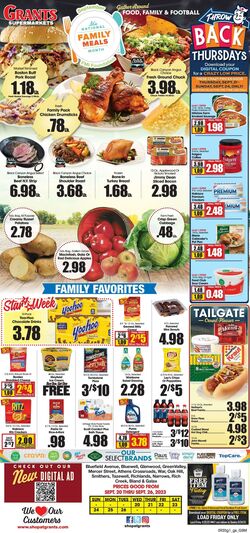 Weekly ad Grant's Supermarkets 09/20/2023 - 09/26/2023