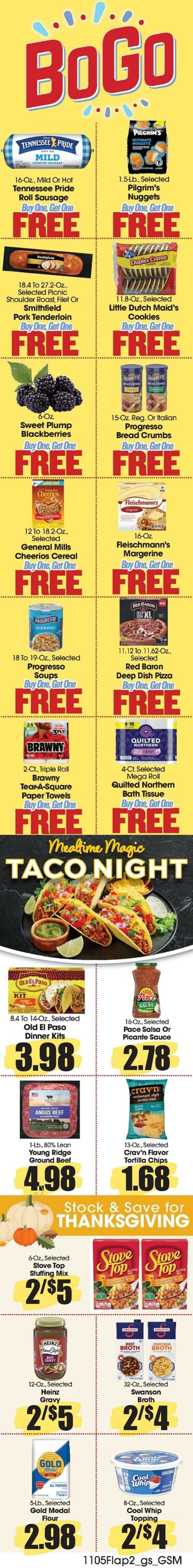 Weekly ad Grant's Supermarkets 11/05/2025 - 11/11/2025