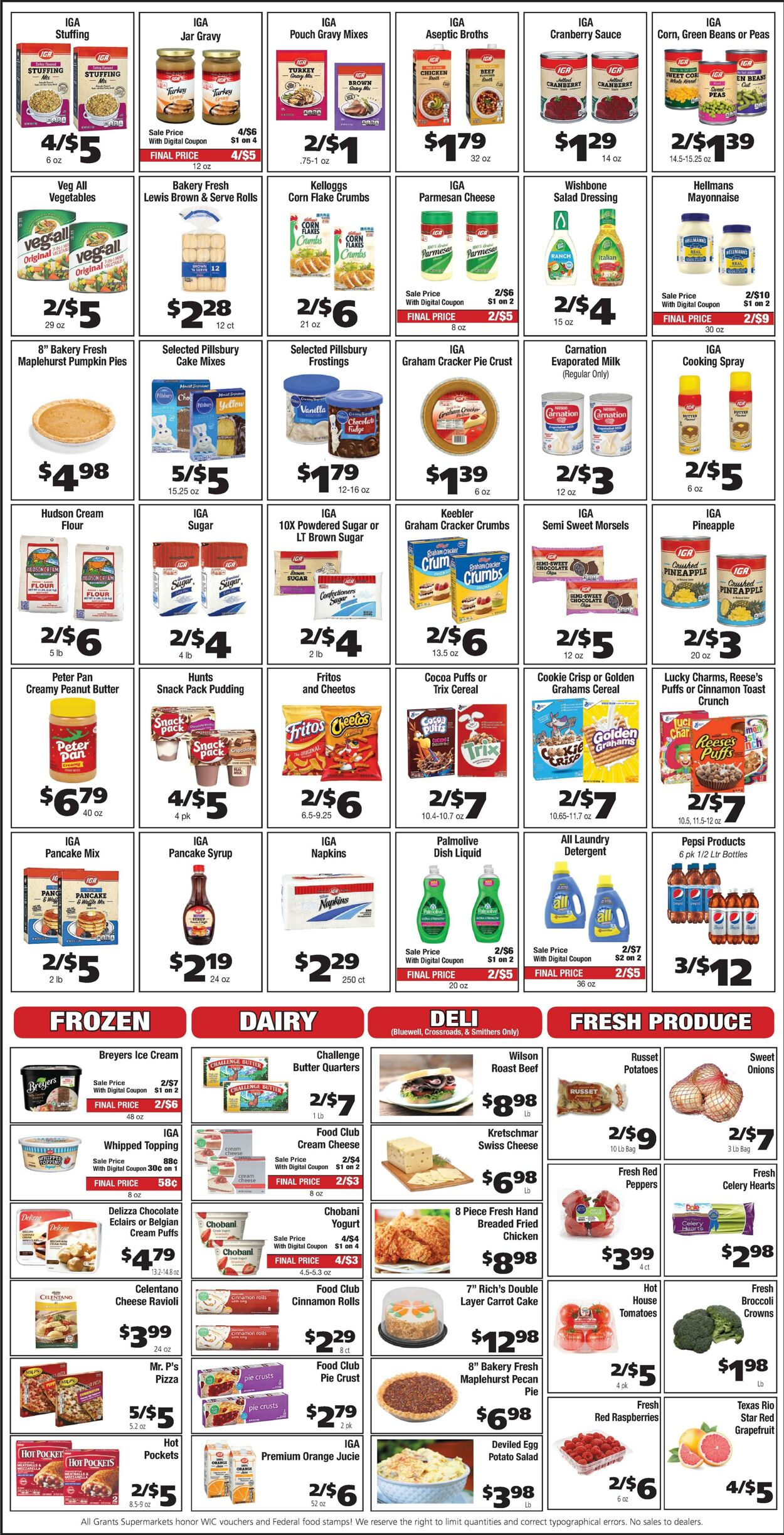 Weekly ad Grant's Supermarkets 11/09/2022 - 11/15/2022