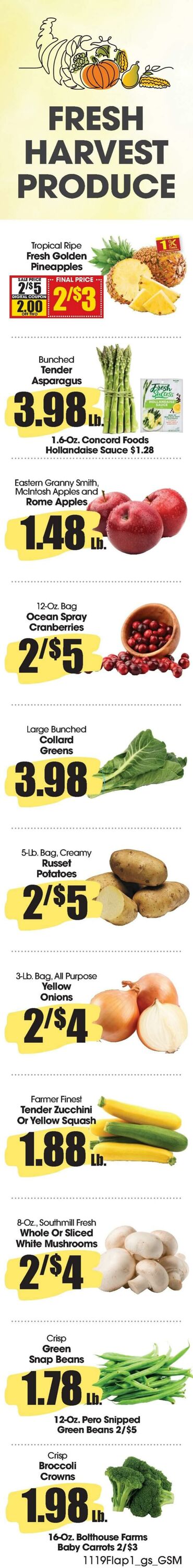 Weekly ad Grant's Supermarkets 11/19/2025 - 12/02/2025