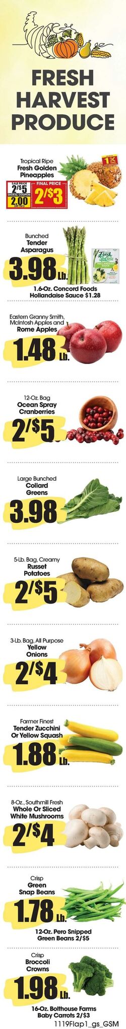 Weekly ad Grant's Supermarkets 12/03/2025 - 12/09/2025