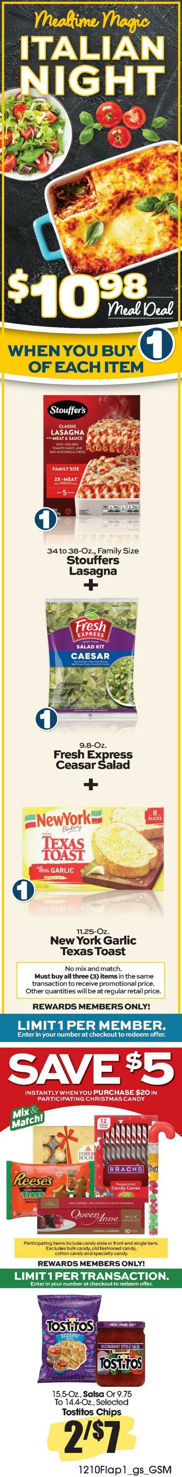 Weekly ad Grant's Supermarkets 12/10/2025 - 12/16/2025