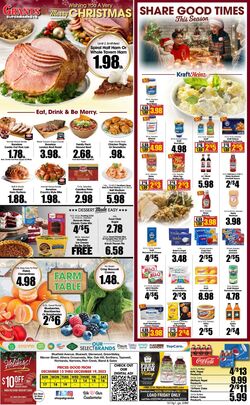 Weekly ad Grant's Supermarkets 12/13/2023 - 12/19/2023