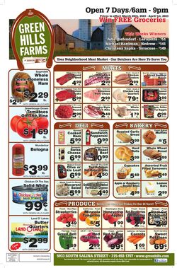 Weekly ad Green Hills Farms 03/26/2023 - 04/01/2023