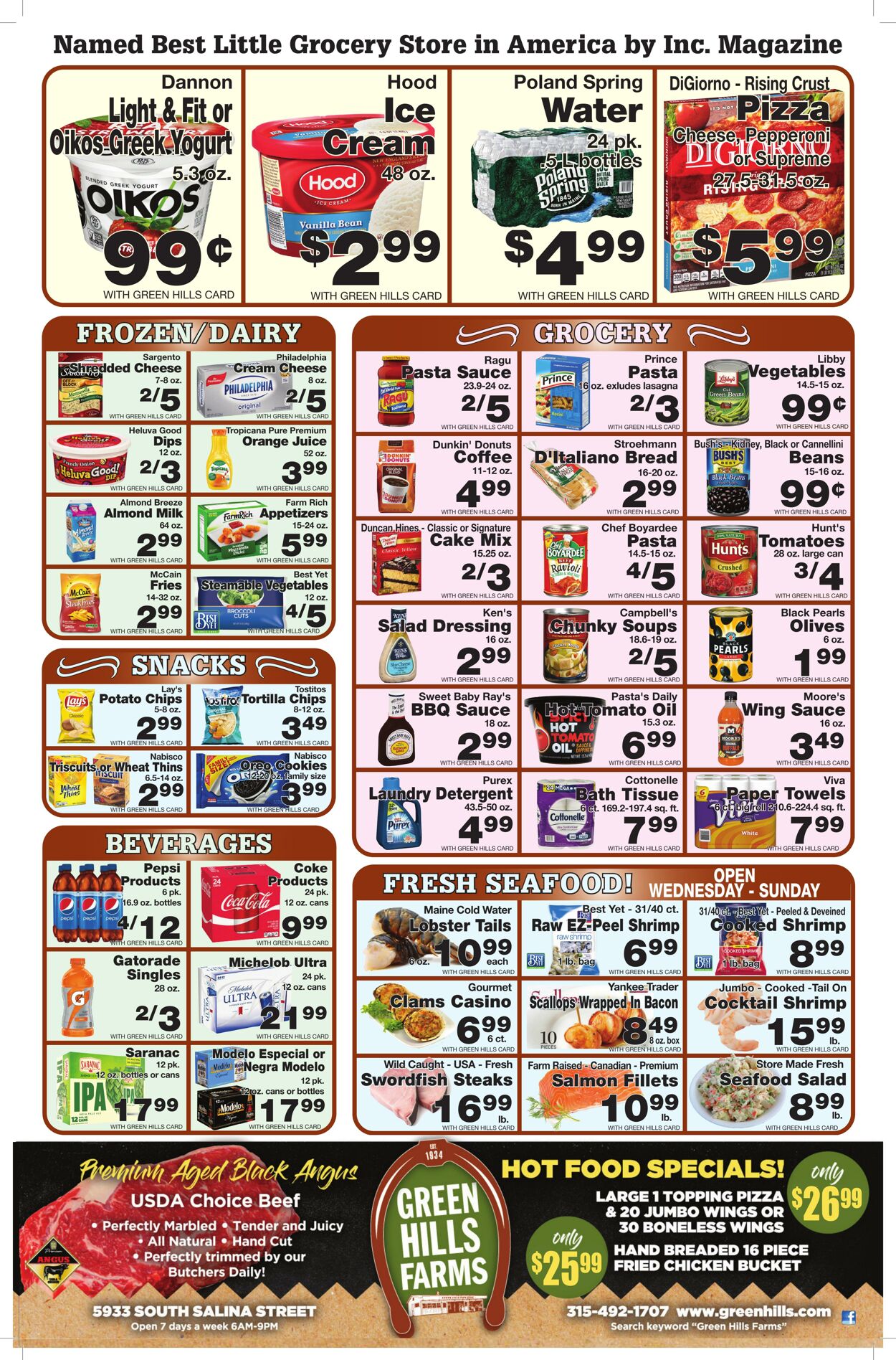 Weekly ad Green Hills Farms 02/05/2023 - 02/11/2023