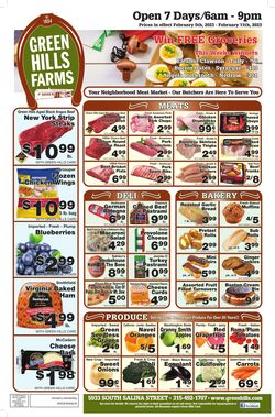 Weekly ad Green Hills Farms 02/05/2023 - 02/11/2023