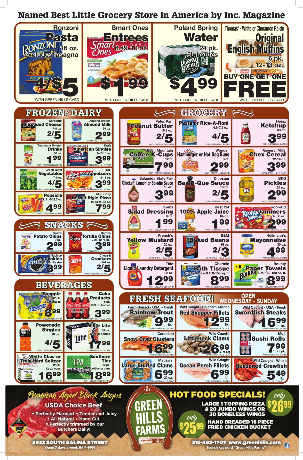 Weekly ad Green Hills Farms 06/04/2023 - 06/10/2023