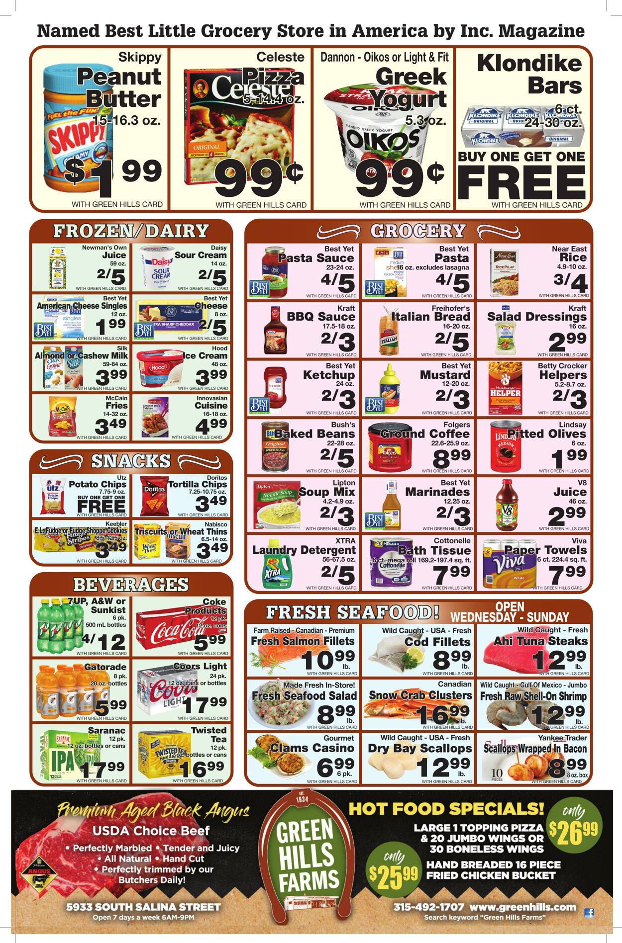 Weekly ad Green Hills Farms 05/28/2023 - 06/03/2023