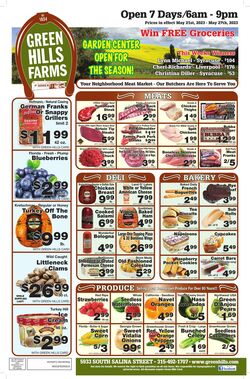 Weekly ad Green Hills Farms 05/21/2023 - 05/27/2023