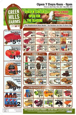 Weekly ad Green Hills Farms 05/14/2023 - 05/20/2023