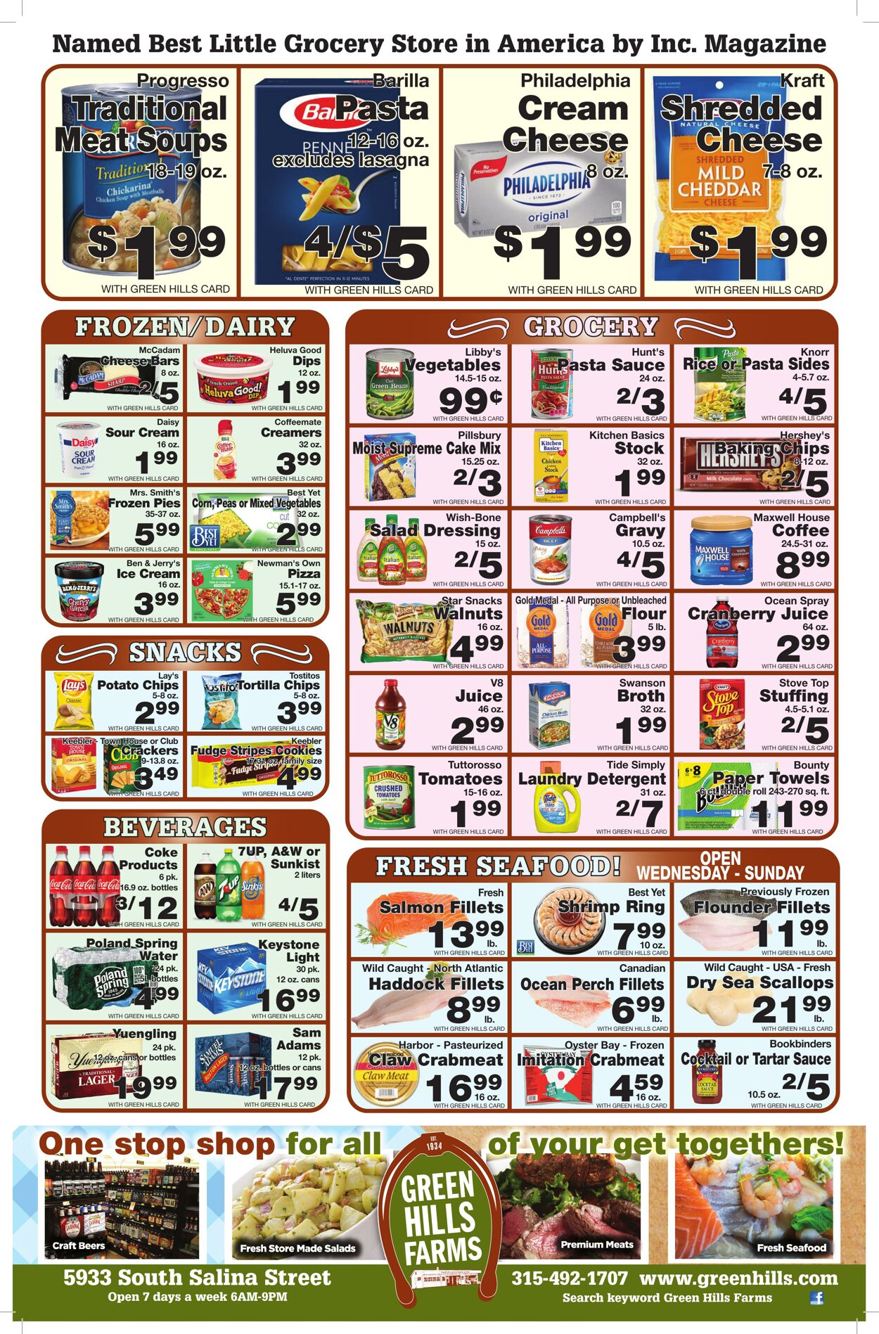 Weekly ad Green Hills Farms 12/10/2023 - 12/16/2023