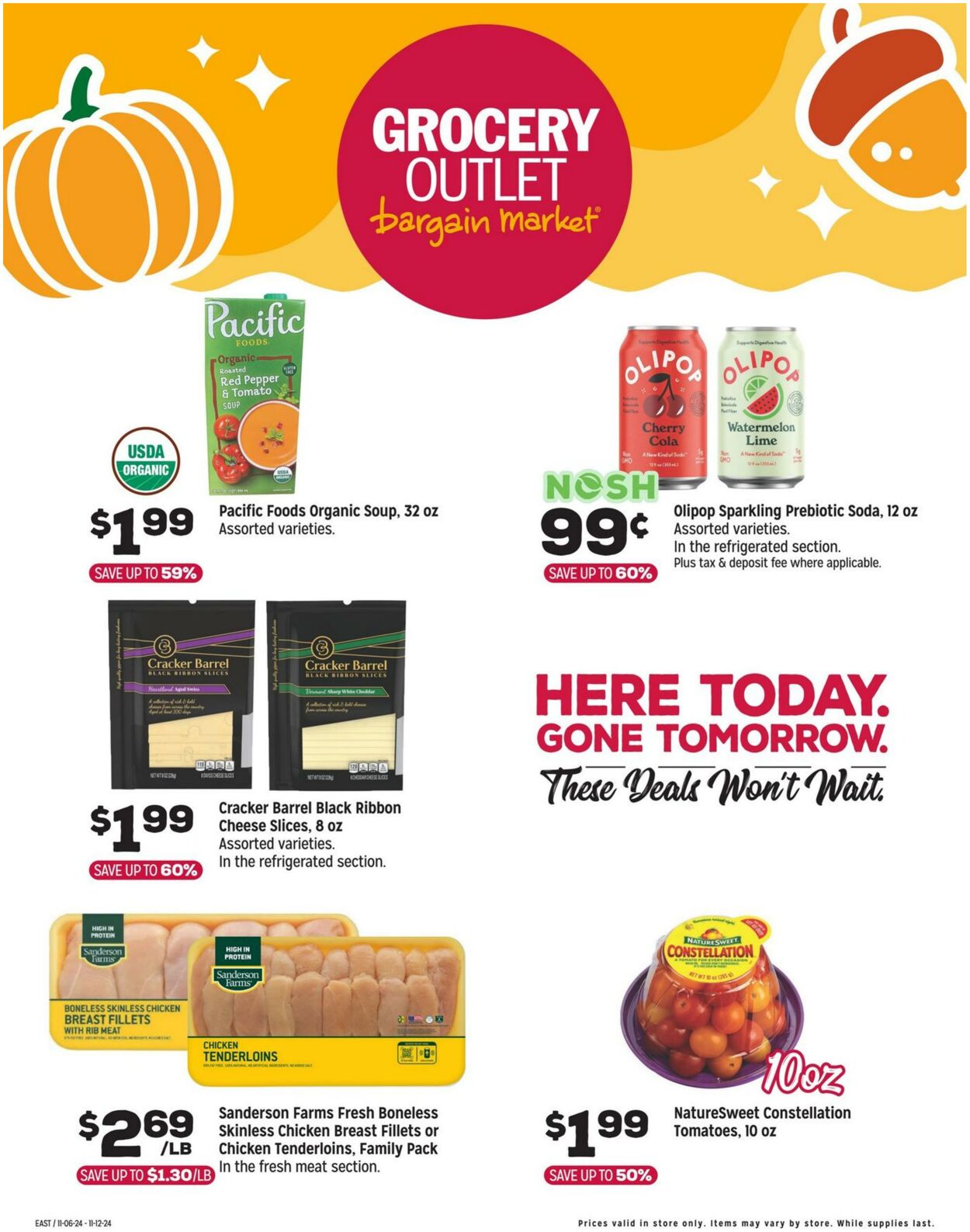 Weekly ad Grocery Outlet 11/06/2024 - 11/12/2024