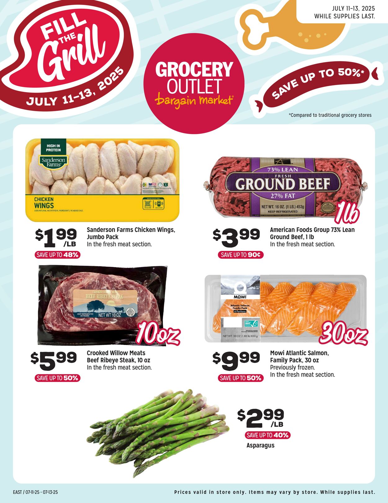 Weekly ad Grocery Outlet 07/09/2025 - 07/15/2025