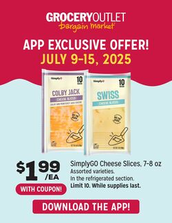 Weekly ad Grocery Outlet 07/09/2025 - 07/15/2025