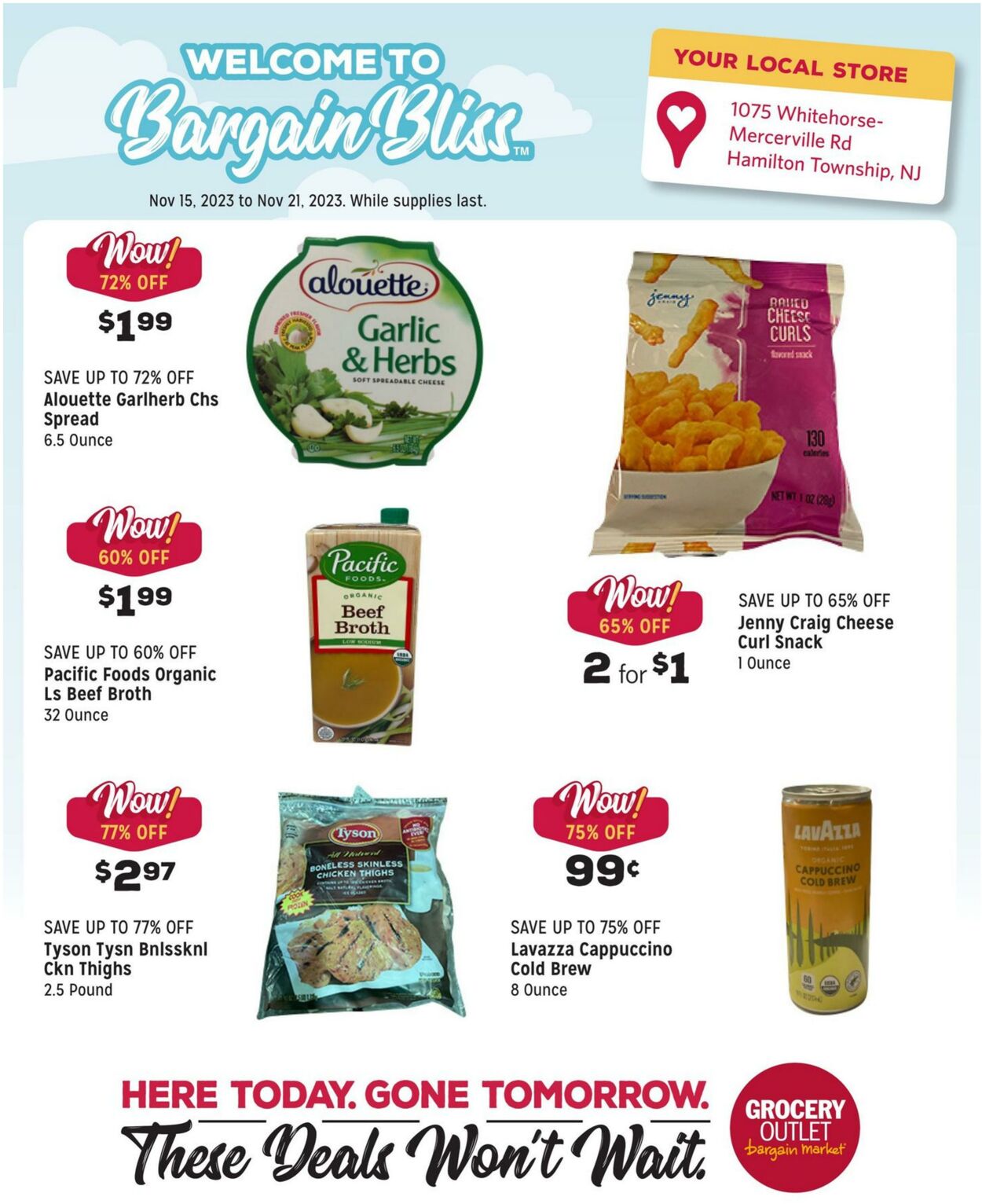 Weekly ad Grocery Outlet 11/15/2023 - 11/21/2023