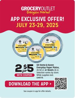 Weekly ad Grocery Outlet 07/23/2025 - 07/29/2025