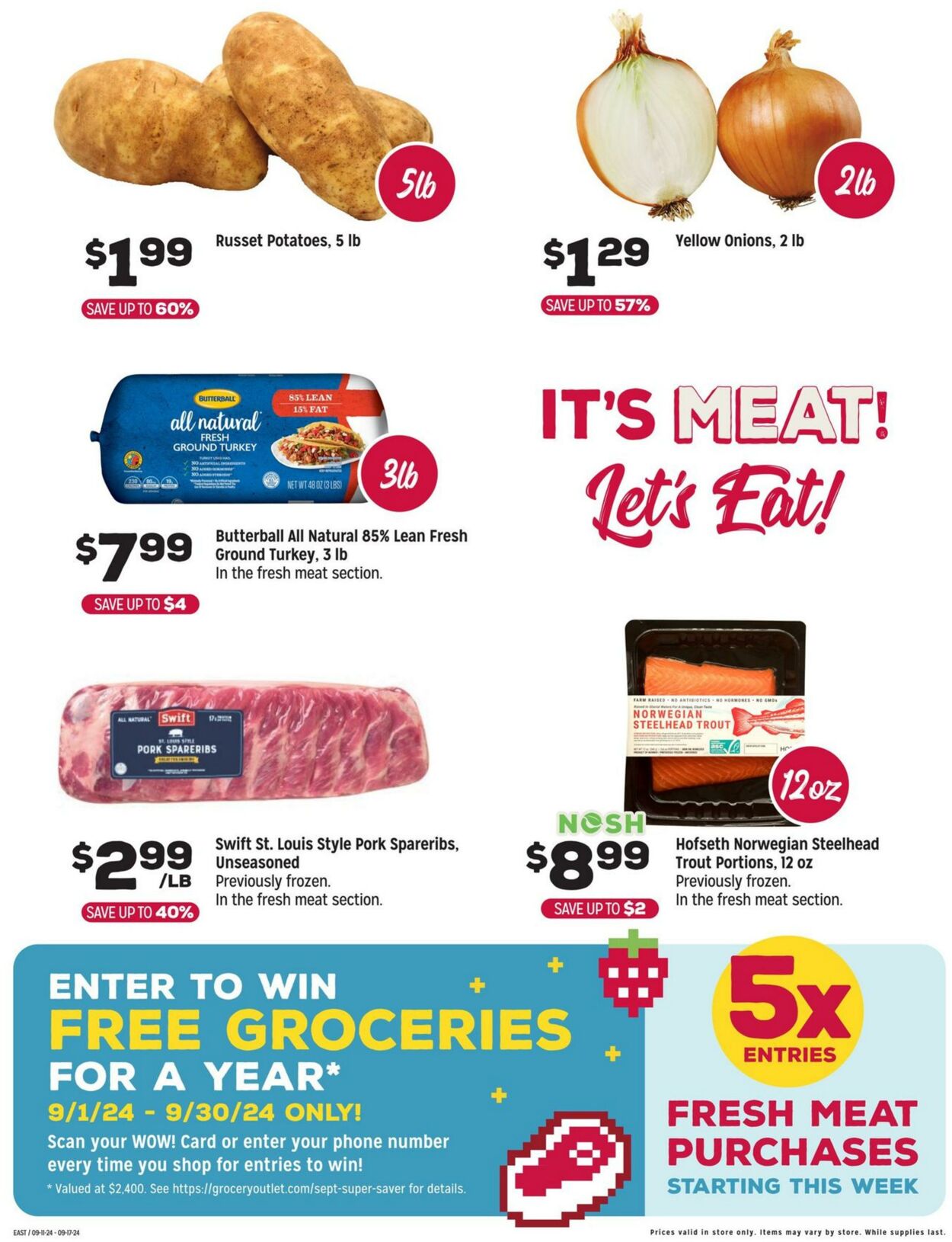 Weekly ad Grocery Outlet 09/11/2024 - 09/17/2024