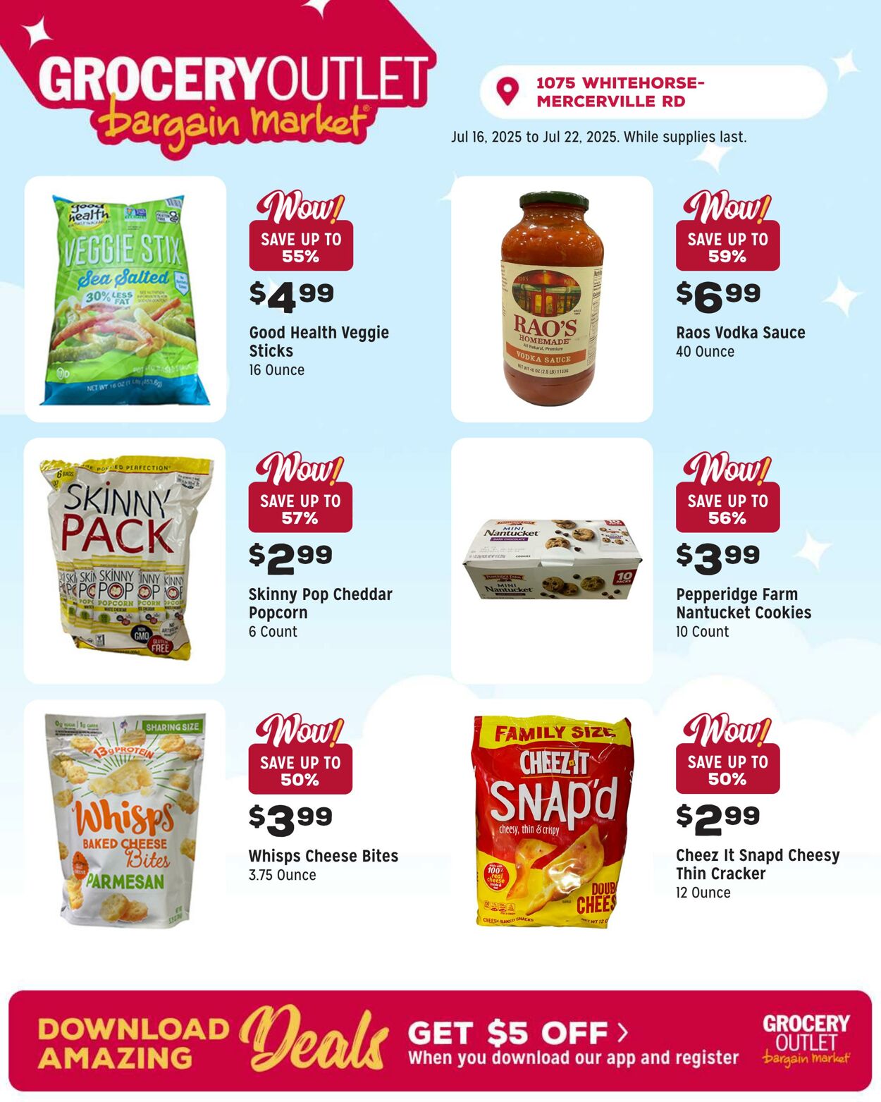 Weekly ad Grocery Outlet 07/16/2025 - 07/22/2025