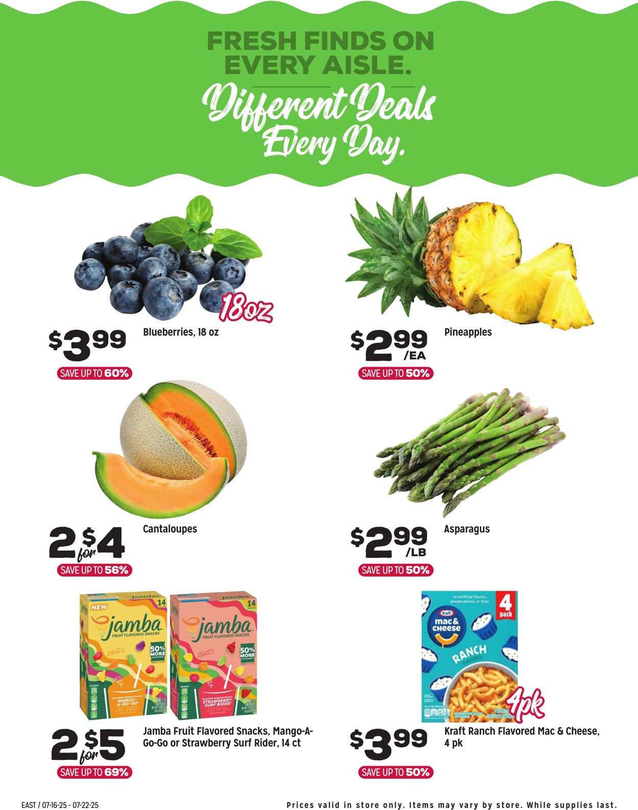 Weekly ad Grocery Outlet 07/16/2025 - 07/22/2025