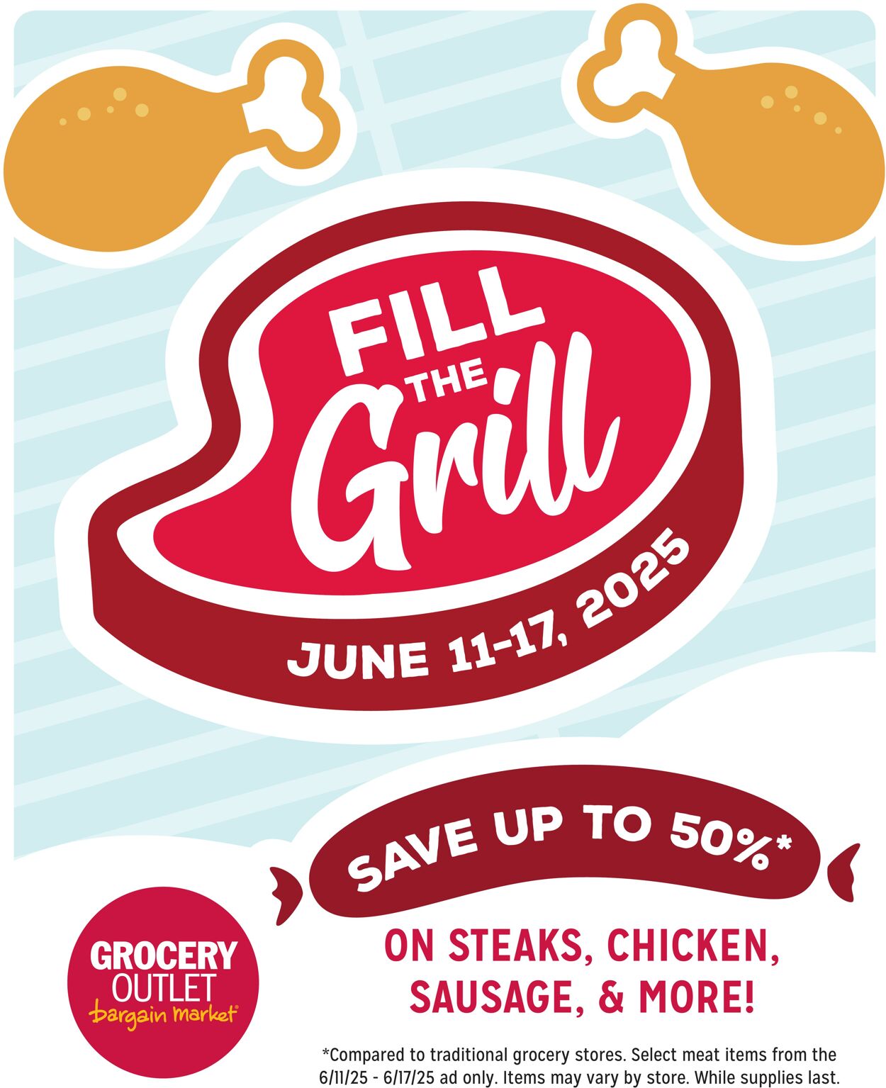 Weekly ad Grocery Outlet 06/11/2025 - 06/17/2025