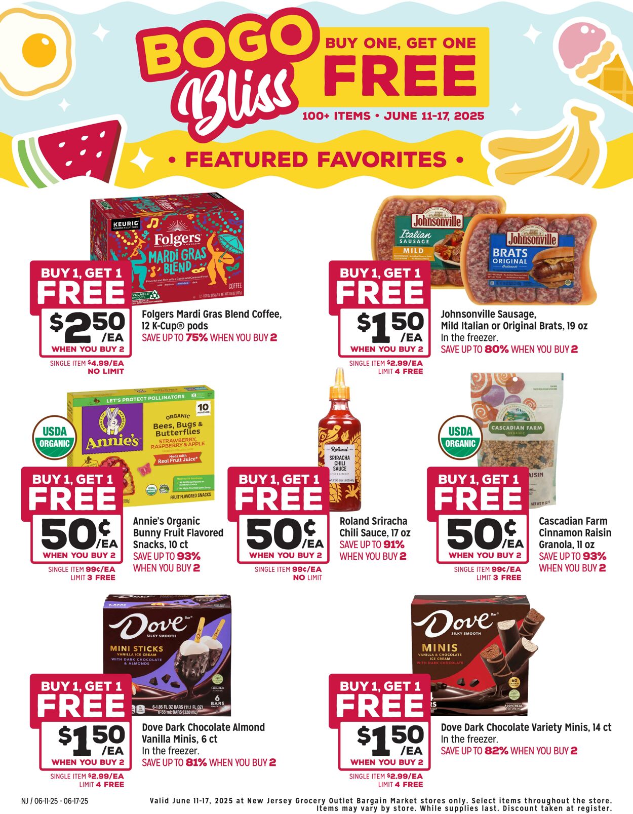 Weekly ad Grocery Outlet 06/11/2025 - 06/17/2025