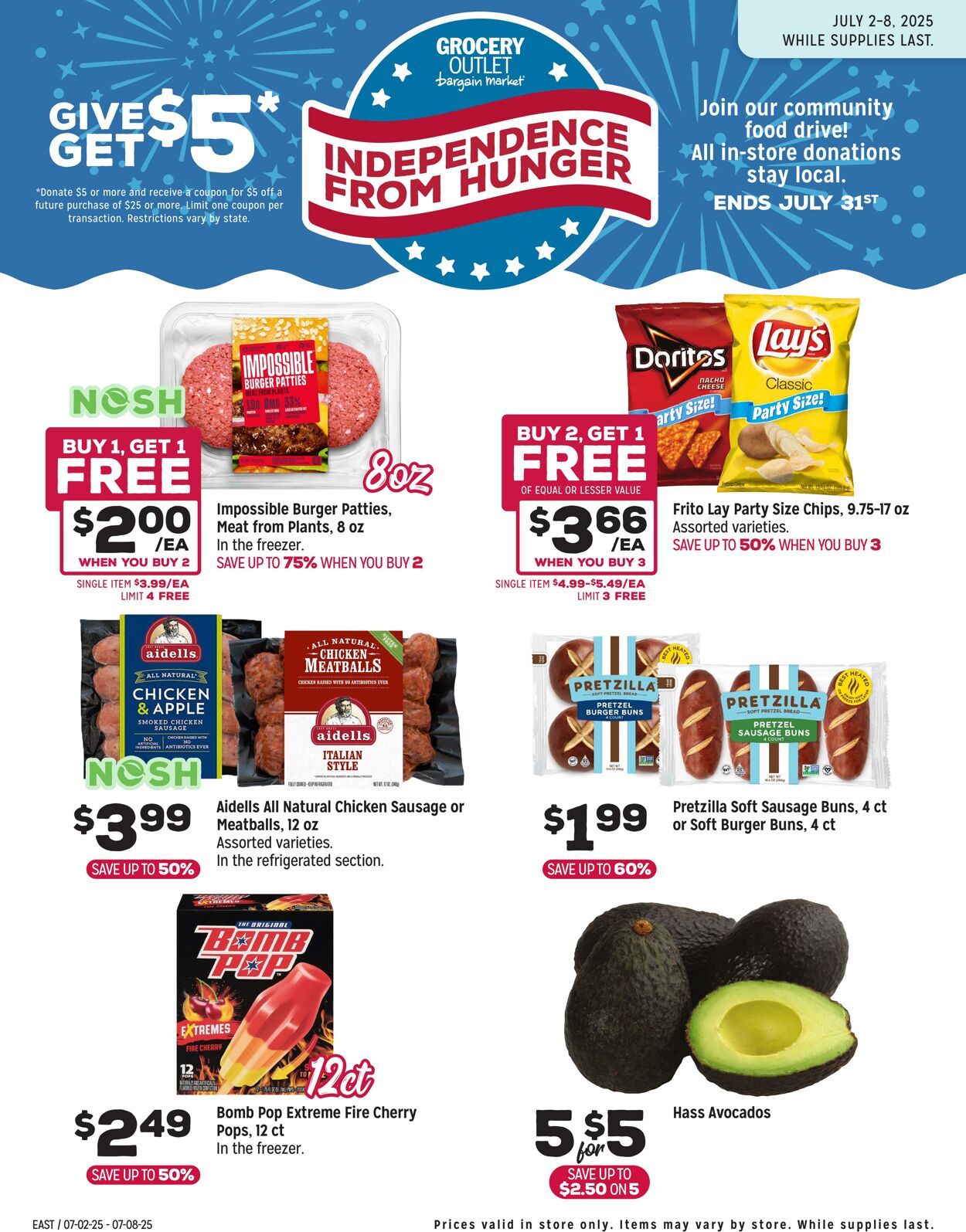 Weekly ad Grocery Outlet 07/02/2025 - 07/08/2025
