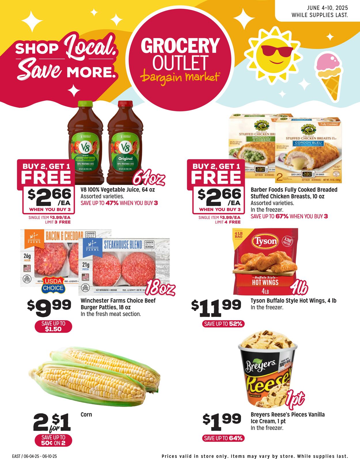Weekly ad Grocery Outlet 06/04/2025 - 06/10/2025