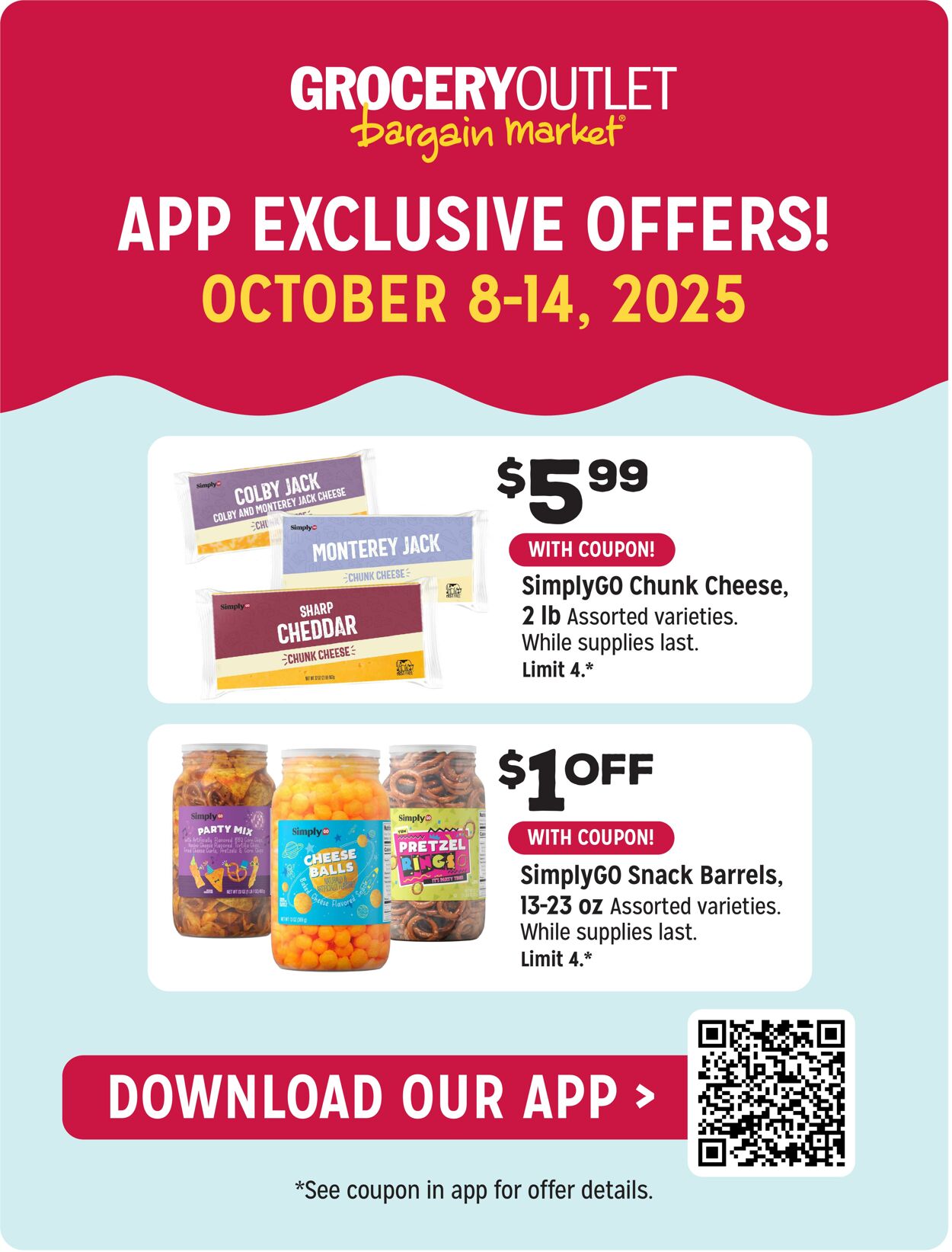Weekly ad Grocery Outlet 10/08/2025 - 10/14/2025