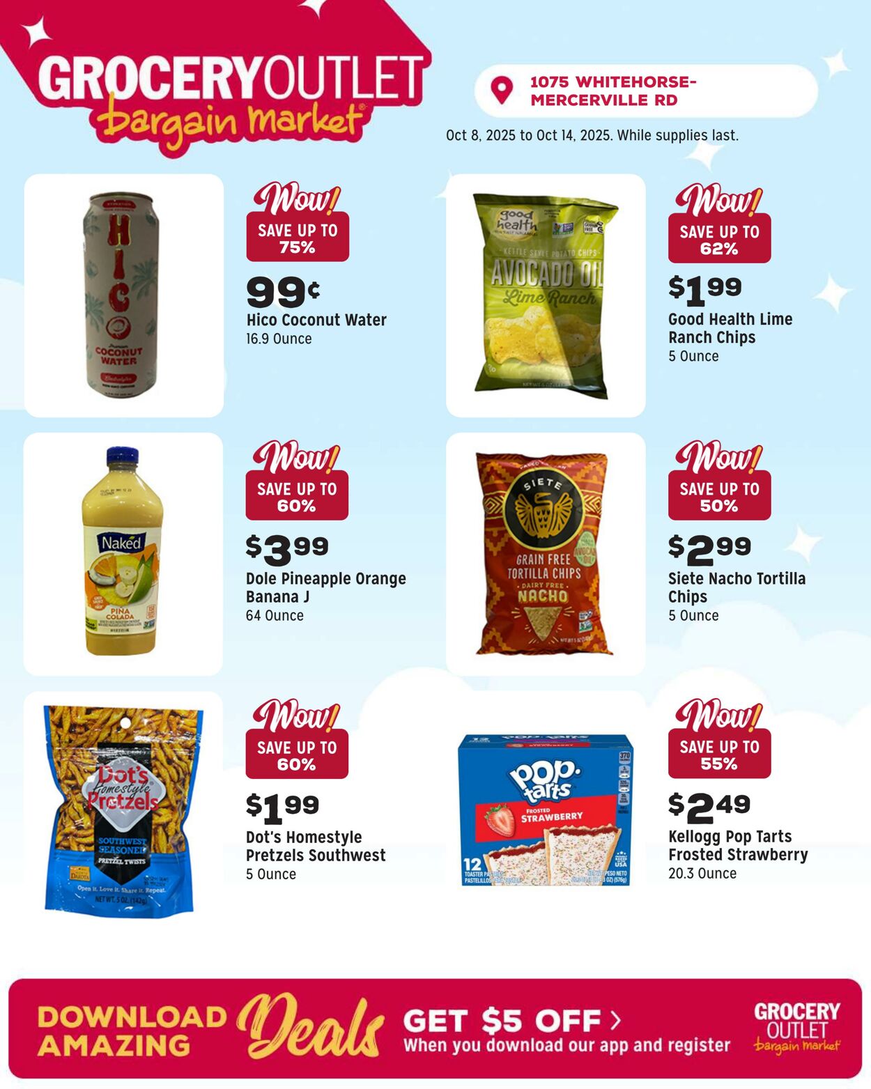 Weekly ad Grocery Outlet 10/08/2025 - 10/14/2025
