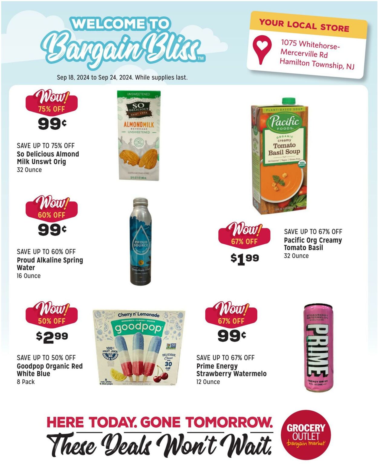 Weekly ad Grocery Outlet 09/18/2024 - 09/24/2024