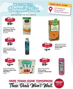 Weekly ad Grocery Outlet 09/25/2024 - 10/01/2024