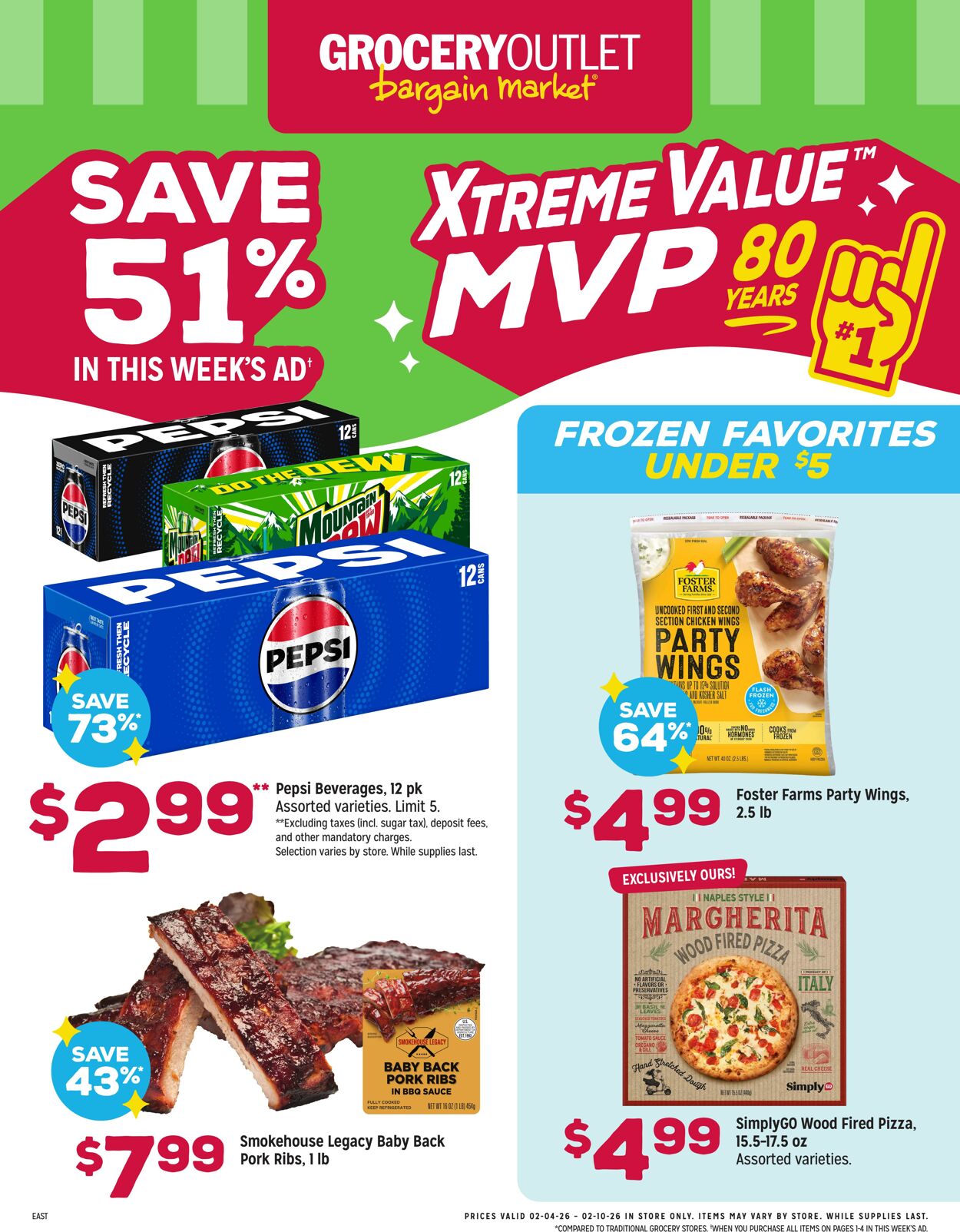 Weekly ad Grocery Outlet 02/04/2026 - 02/10/2026